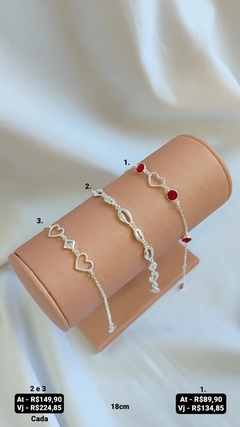 Pulseiras - Preço na foto