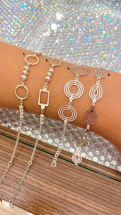 Pulseira 1. Atacado R$109,90 Varejo R$164,85 - 2. Atacado R$99,90 Varejo R$149,85 - 3. Atacado R$59,90 Varejo R$89,85 - 4. Atacado R$69,90 Varejo R$104,85