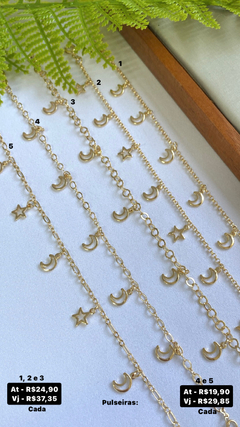 Pulseiras - Preços na foto