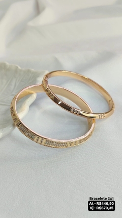 Bracelete dois em um - Preço na foto