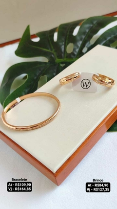Bracelete e Brinco - Preços na foto