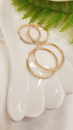 Argola maior Atacado R$119,90 Varejo R$179,85 - Argola Menor Atacado R$99,90 Varejo R$149,85