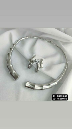 Conjunto colar aro e brinco - comprar online