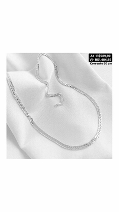 Pulseira e corrente masculina - Preço na foto