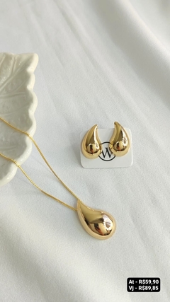 Conjunto colar e brinco - Preço na foto