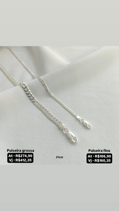 Pulseiras groumet