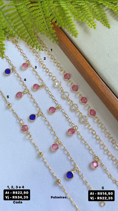 Pulseiras - Preços na foto