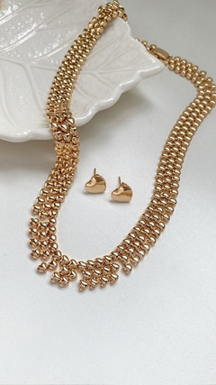 Conjunto Colar + Brinco Atacado R$480,90 Varejo R$721,35