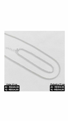 Colar e pulseira - Preço na foto