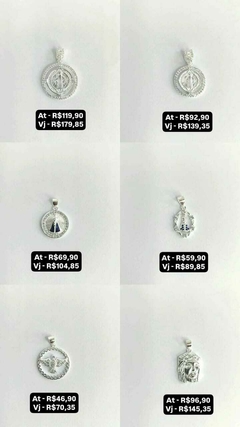 Pingentes - Preço na foto