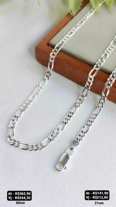 Pulseira e corrente - Preço na foto