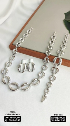 Conjunto colar + brinco | Pulseira - Preço na foto