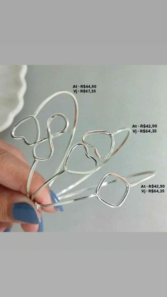 Bracelete liso formatos
