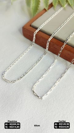 Corrente e pulseira masculina - Preço na foto