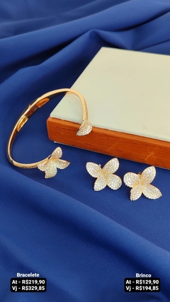 Bracelete e brinco - Preço na foto