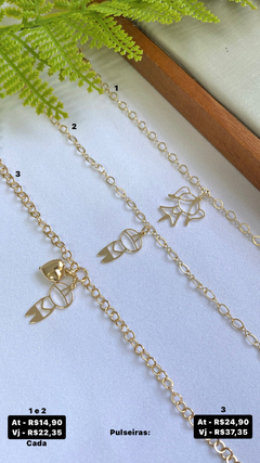 Pulseiras - Preços na foto