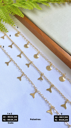 Pulseiras - Preços na foto