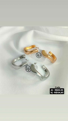 Argola acetinado