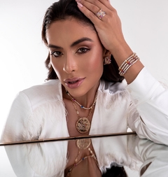Pulseira Atacado R$207,90 Varejo R$311,85 ( cada ) - Colar maior Atacado R$299,90 Varejo R$ 449,85 - Colar riviera com corações Atacado R$175,90 Varejo R$263,85 - Anel Atacado R$127,90 Varejo R$191,85