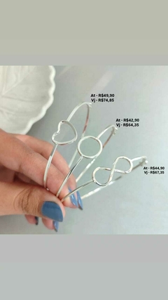 Bracelete liso formatos