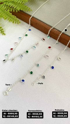 Colar / Tornozeleira / Pulseira - Preços na foto