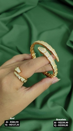 Anel e Bracelete - Preço na foto