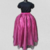 Saia Tule Glitter Preto - Forro Rosa Pink