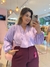 Body Babi plissado lilás - comprar online