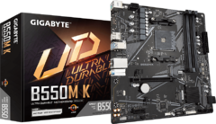 Motherboard AM4 Gigabyte B550M-K
