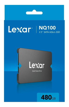 SSD Lexar NQ100 480Gb 550 Mb/s