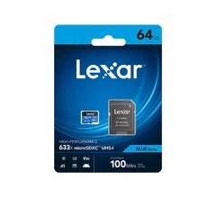 Memoria Micro SD Lexar 633X 64Gb Clase 10