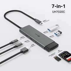 Hub USB TP-Link UH7020C USB-C 7 en 1 HDMI/SD/USB/USB-C - comprar online