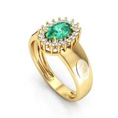 Anel Formatura Ouro 18K Oval na internet