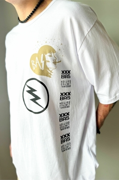 Remera LOG OUT (blanca)