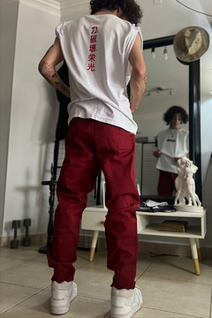 pantalón Rogger bordó - comprar online