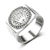 Anel masculino, homem moderno. - comprar online