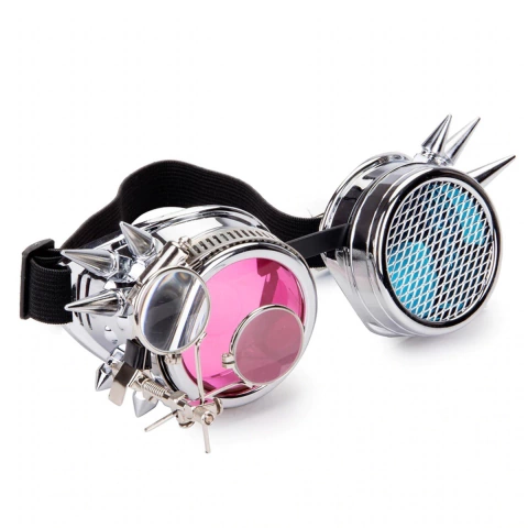 Gafas Góticas Arco Iris Edm Remache Steampunk Original - buy online