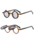 Gafas De Sol Con Doble Lente Estilo Retro Punk Vintage Uv400