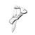 Mini Cuchillo Plegable D Bolsillo Portátil Autodefensa Creat