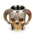Image of Taza Calavera De Cuerno Retro Acero Inoxidable Cafe Te