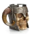 Taza Retro Calavera Acero Inoxidable