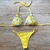 Bikini Aghata estampada con flores - comprar online