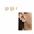Brinco Grande Pérola Luxo Tam 10 mm Banhado a Ouro 18k 100% Antialérgico