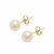 Brinco Grande Pérola Luxo Tam 10 mm Banhado a Ouro 18k 100% Antialérgico - comprar online