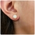Brinco Grande Pérola Luxo Tam 10 mm Banhado a Ouro 18k 100% Antialérgico - Rosaria Semijoias