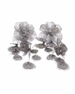 SARA SILVER EARRINGS - comprar en línea