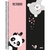 Caderno Universitário Panda Espiral - comprar online
