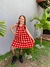 VESTIDO XADREZ ALÇA - Dafeto