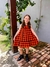 VESTIDO XADREZ ALÇA - loja online