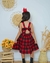 VESTIDO VERMELHO ALCA TRICOLINE - comprar online